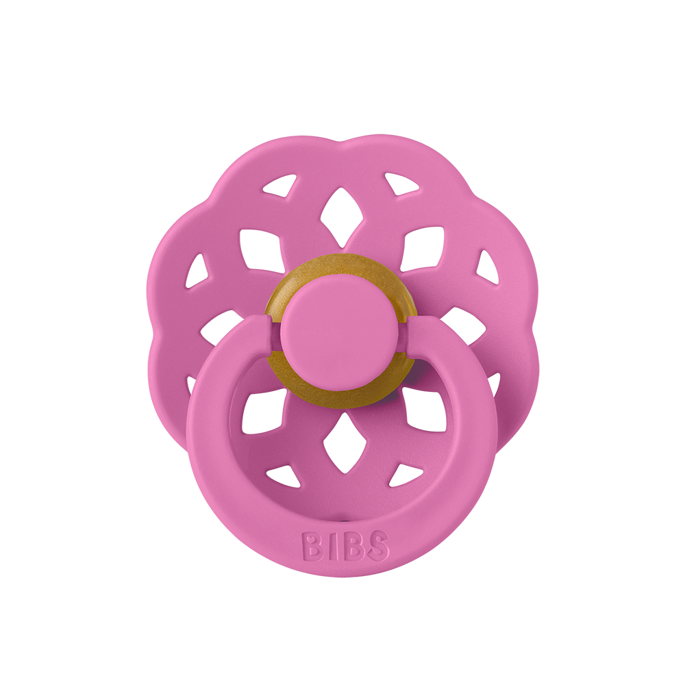 Suzeta BIBS Boheme | Bubblegum | Tetină rotundă din Latex