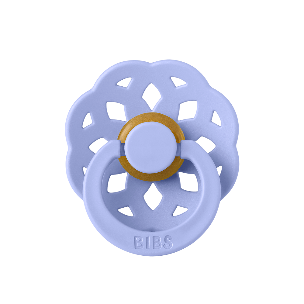 Suzeta BIBS Boheme | Hush | Tetină rotundă din Latex