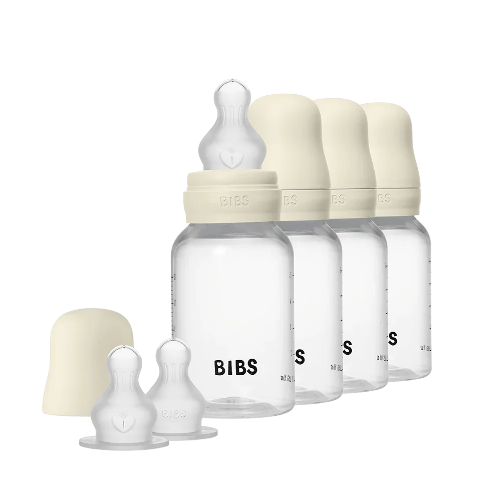 Bibs Poignée De Biberon Antidérapante - Prise Facile Dès 6 Mois, Sans BPA, Blush