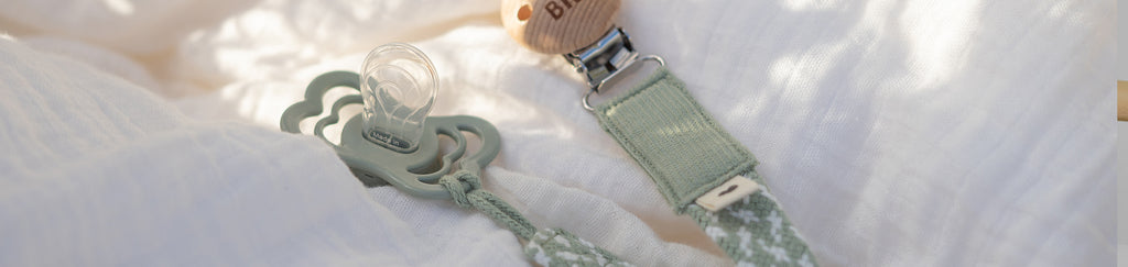 How to clean BIBS Pacifier Clip