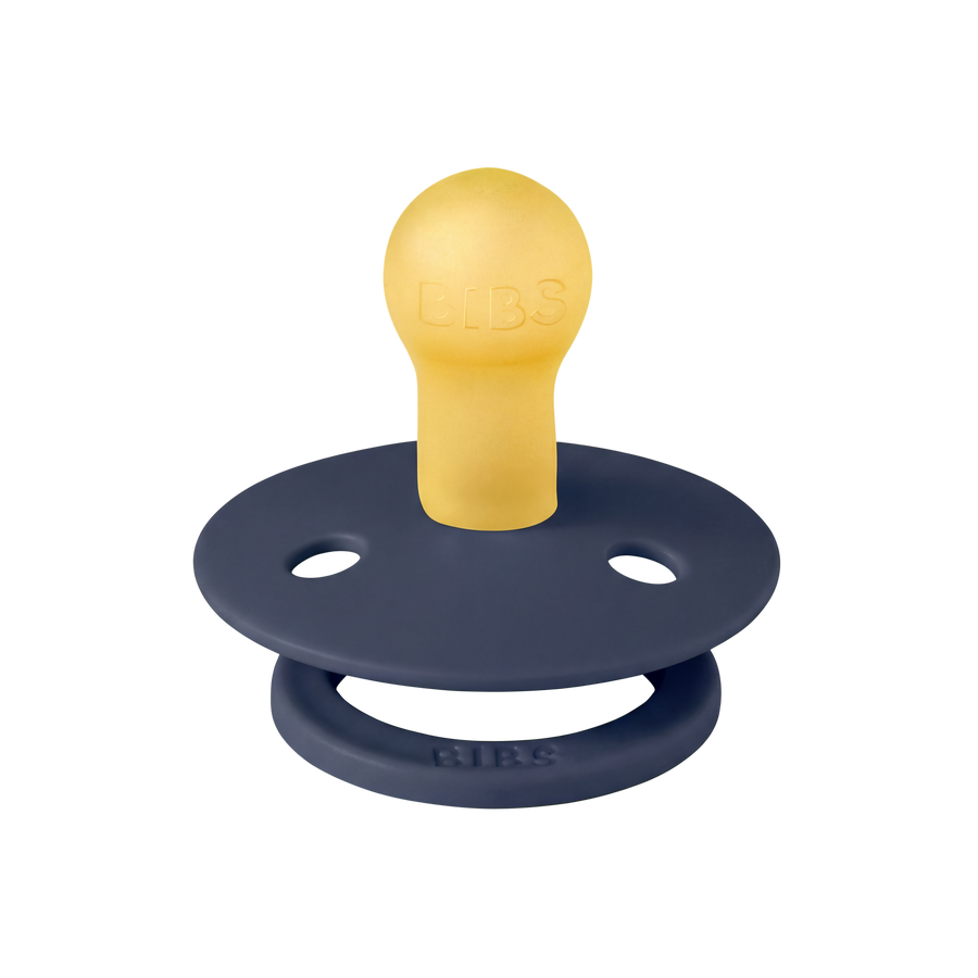 STUDIO Colour Pacifier Polka - Deep Space/Ivory