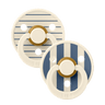 STUDIO Colour 2 Pack Pin - Ivory Steel Blue Mix - BIBS