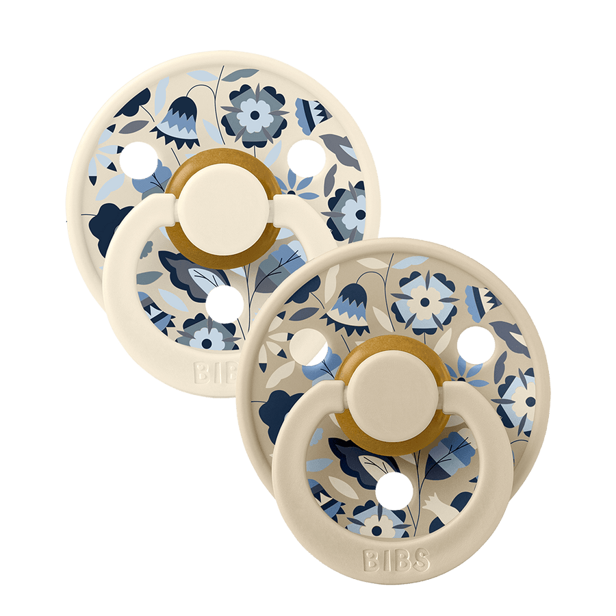 BIBS x LIBERTY Colour 2 Pack Bobo - Ivory Mix
