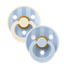 STUDIO Colour 2 Pack Block - Baby Blue Dusty Blue mix - BIBS