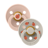 STUDIO Colour 2 Pack Ladybug - Blush/Sand - BIBS