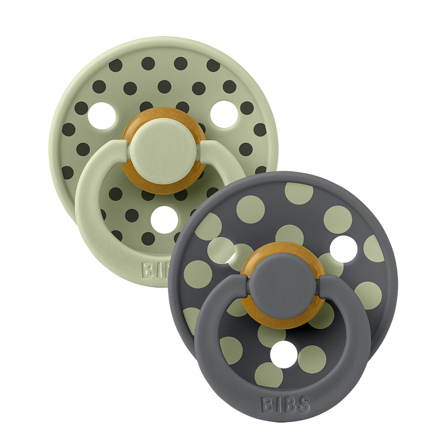 STUDIO Colour duda 2 komada Polka - Sage/Iron