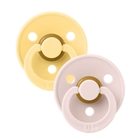 Colour 2 Pack - Pale Butter/Petal - BIBS
