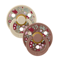 BIBS x LIBERTY Colour 2 Pack Chamomile Lawn - Woodchuck Mix - BIBS