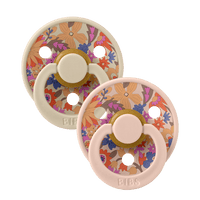 BIBS x LIBERTY Colour 2 Pack June Blossom - Blush Mix - BIBS