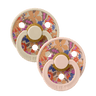 BIBS x LIBERTY Colour 2 Pack June Blossom - Blush Mix - BIBS