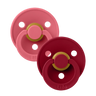 Colour 2 PACK - Coral/Ruby (Outlet) - BIBS