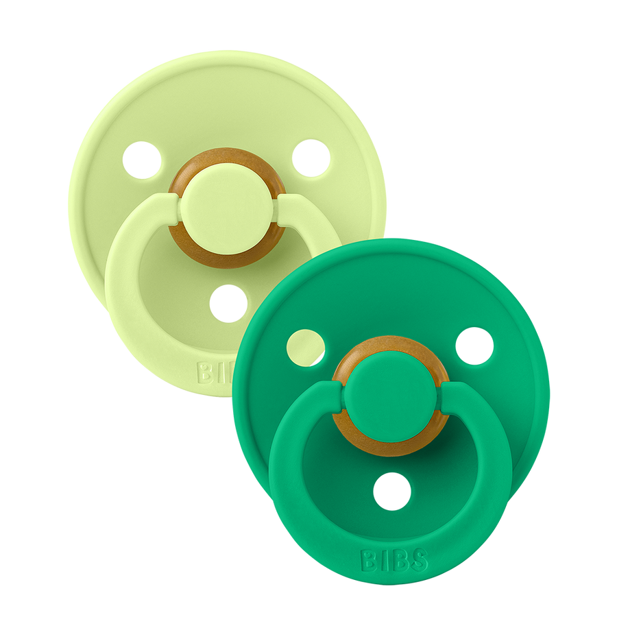 Colour Pacifiers 2 Pack - Matcha/Cactus