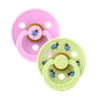 STUDIO Colour Pacifiers 2 Pack Beetle Mix - Ballet/Matcha