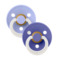 Colour GLOW Schnuller 2er-Set - Hush/Grape