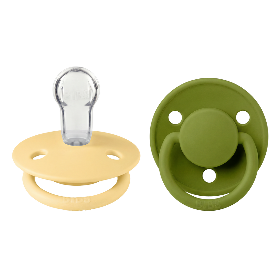 De Lux Dummies 2 Pack - Pale Butter/Wasabi