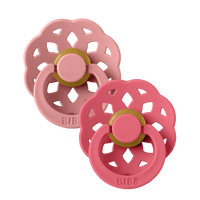 Boheme 2 PACK - Dusty Pink/Coral - BIBS