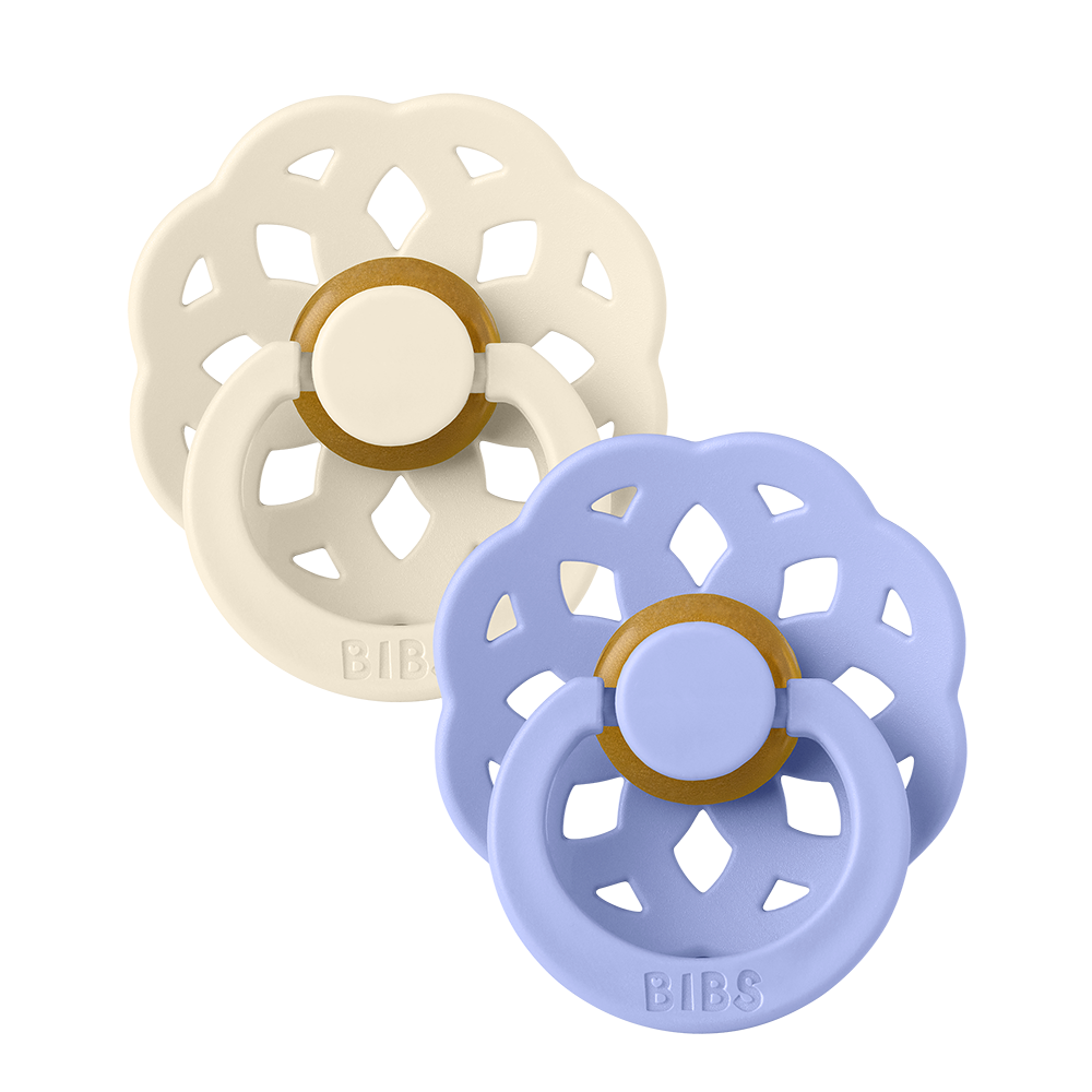 Boheme Schnuller 2er-Pack - Ivory/Hush