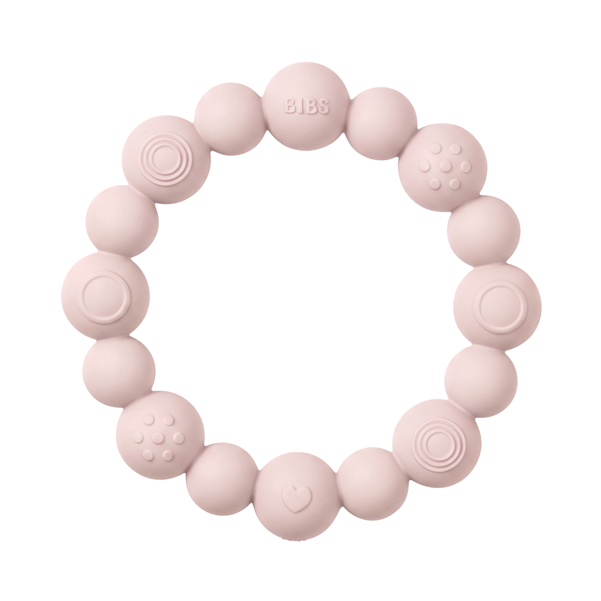 Beaded Teething Ring - Petal