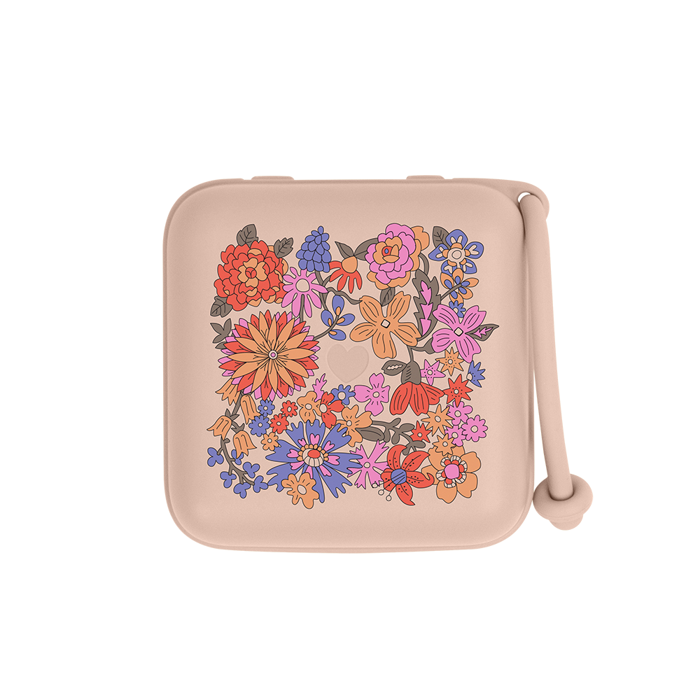 BIBS x LIBERTY Caja portachupetes - June Blossom Blush