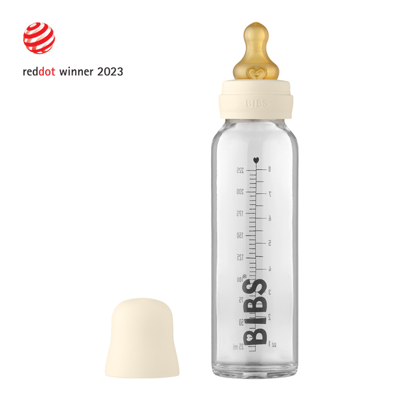 Set Completo Biberon BIBS Vetro 225ml prezzo 18 € - La Casa del Bebè