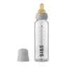 Baby Glass Bottle Complete Set 225ml - Cloud - BIBS
