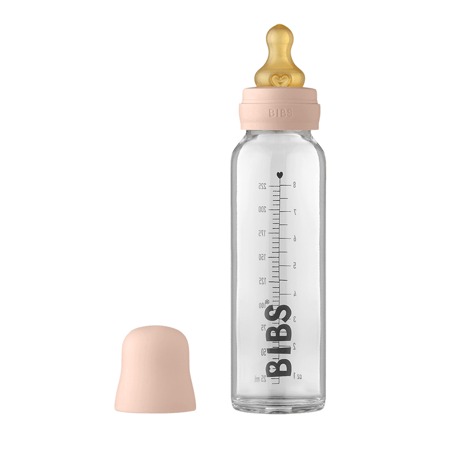 Baby Glasflaschen-Komplettset 225 ml - Blush