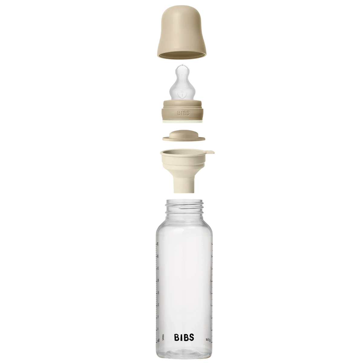BIBS BPA-freie PP-Flasche Glow Set 270ml