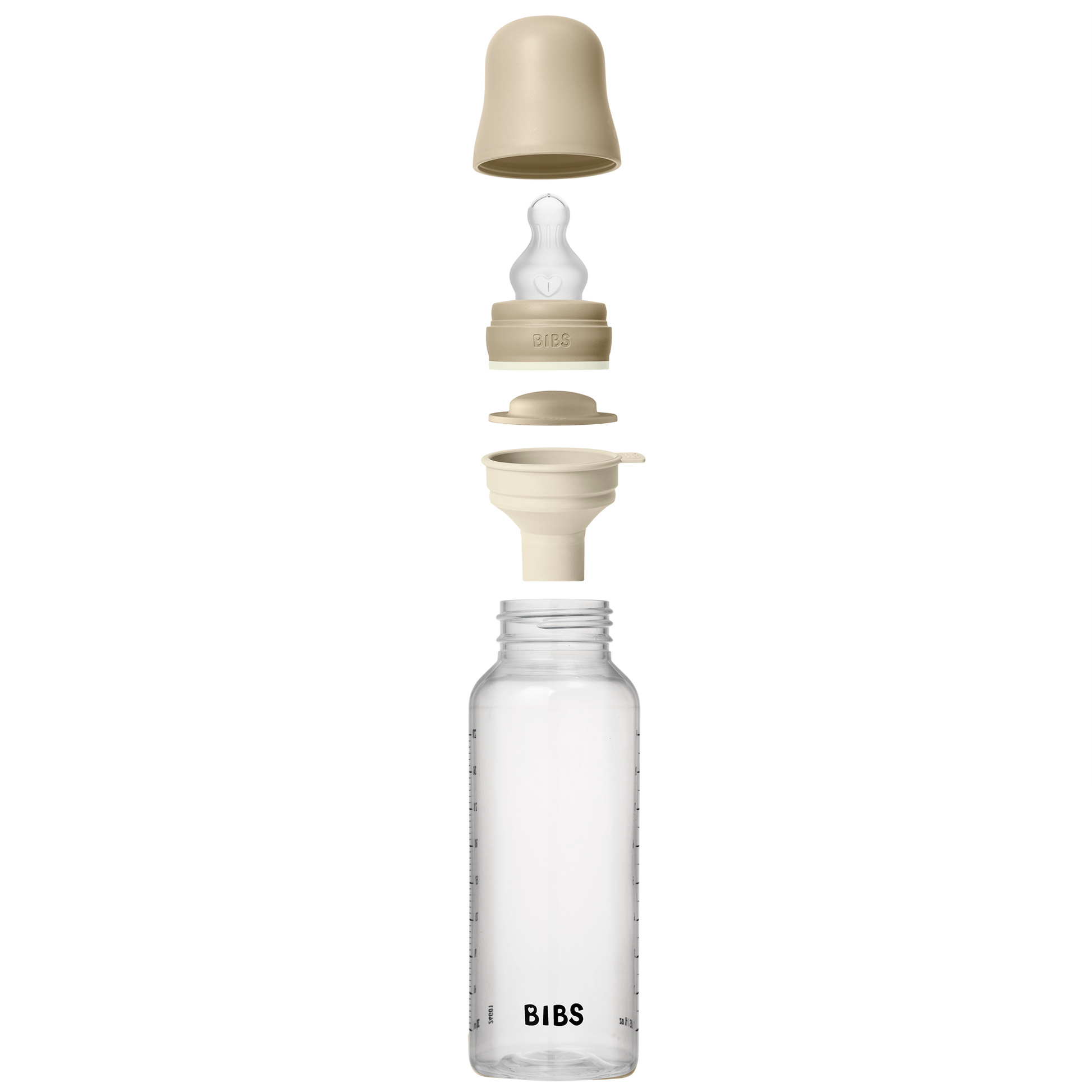 Baby BPA-freie PP-Flasche Glow Set 270ml Silikon - Vanilla