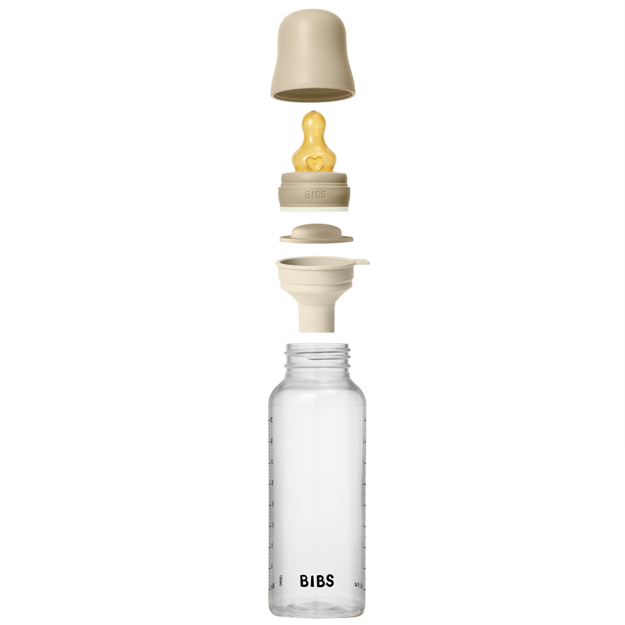 BPA-Free PP bočica za bebe Glow set 270 ml lateks - Vanilla
