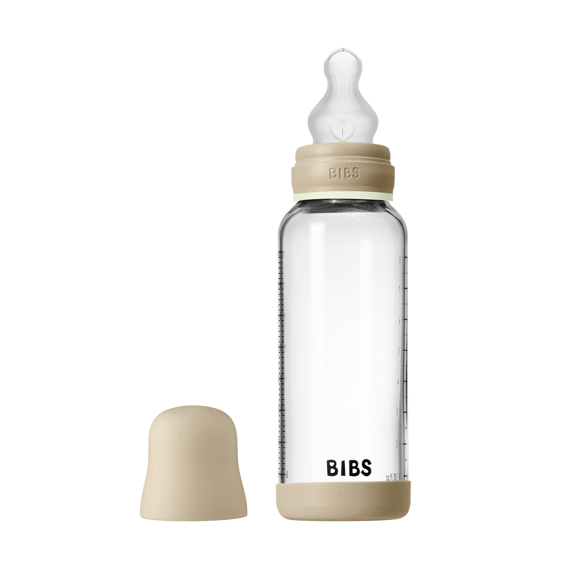 Steklenička Baby Glow Set 240 ml silikon - Vanilla