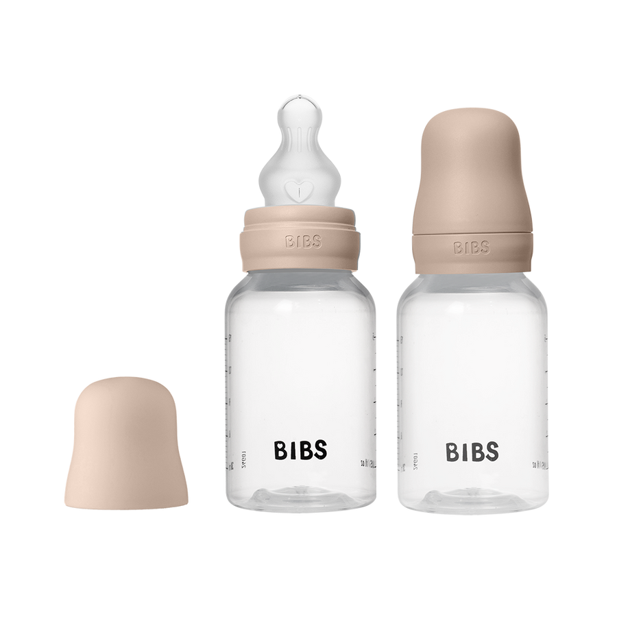Baby BPA-freies PP-Flaschen Set 150 ml 2er-Pack Silikon - Blush