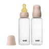 Baby BPA-Free PP Bottle Set 270ml 2 Pack Latex - Blush - BIBS