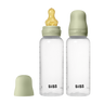 Baby BPA-Free PP Bottle Set 270ml 2 Pack Latex - Sage - BIBS