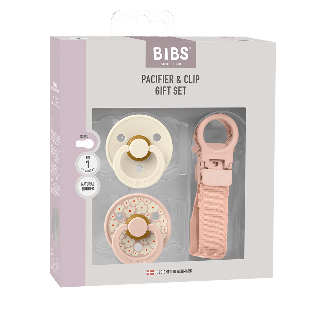 Colour Dummy & Loop Clip Gift Set - Blush