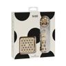 Soothe & Go Polka Gift Set - Dark Oak/Vanilla
