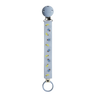 STUDIO Pacifier Clip Ribbon Caterpillar Beetle Mix - Dusty Blue
