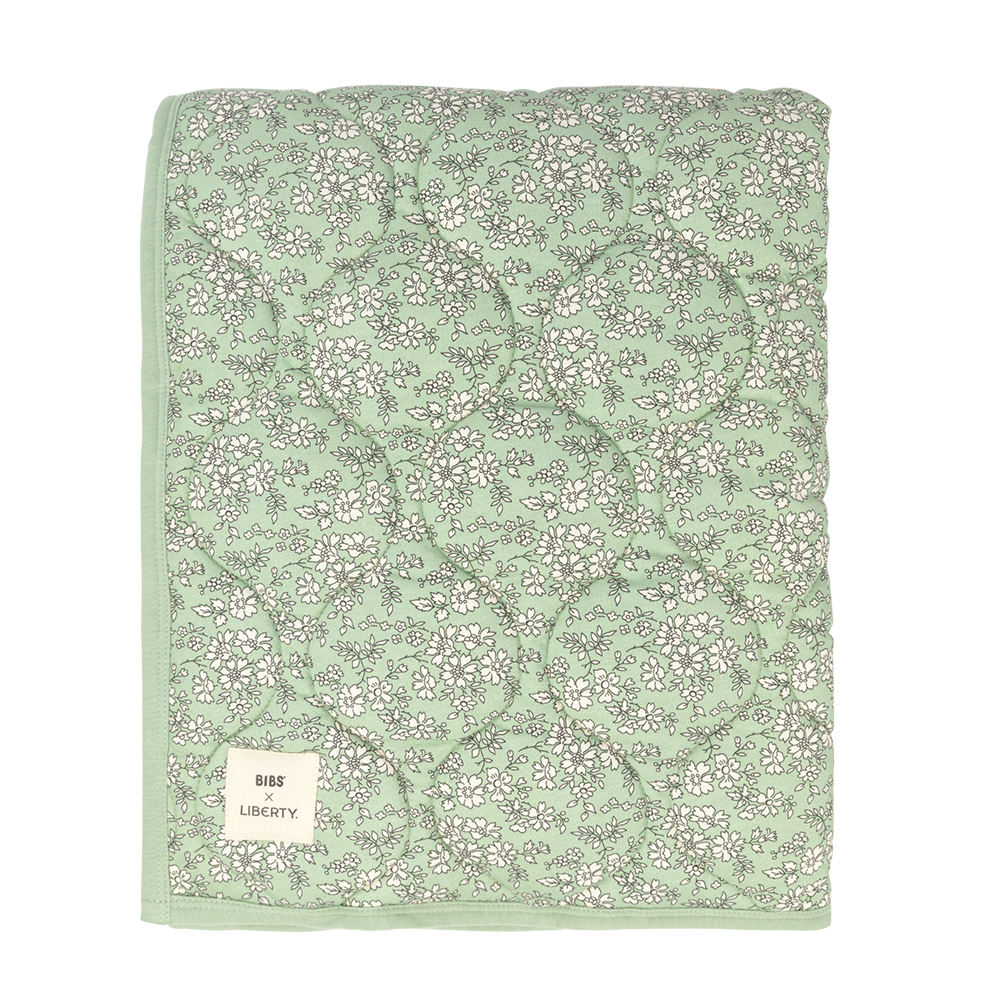 FREE GIFT | BIBS x LIBERTY Quilted Blanket Capel - Sage