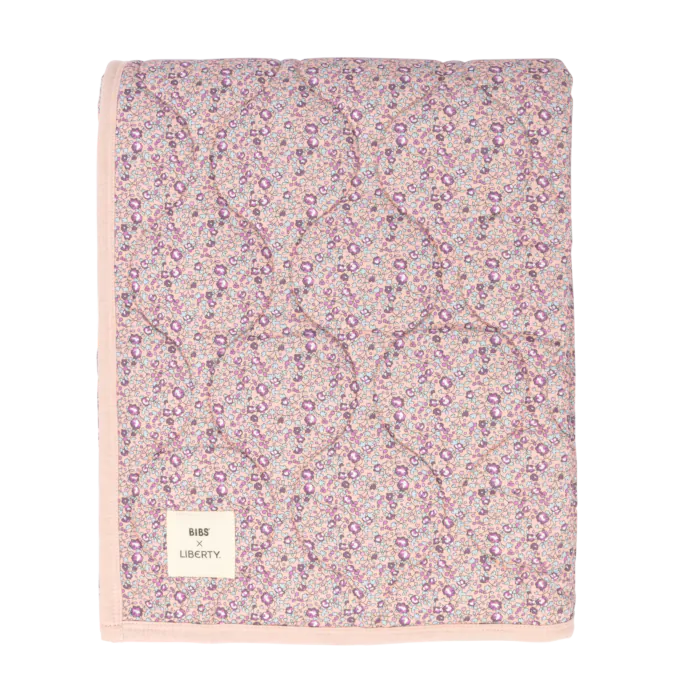 BIBS x LIBERTY Tikattu viltti - Eloise Blush