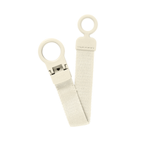 Pacifier Clip Loop - Ivory - BIBS