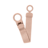 Pacifier Clip Loop - Blush - BIBS