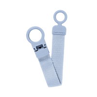 Pacifier Clip Loop - Dusty Blue - BIBS