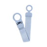 Pacifier Clip Loop - Dusty Blue - BIBS