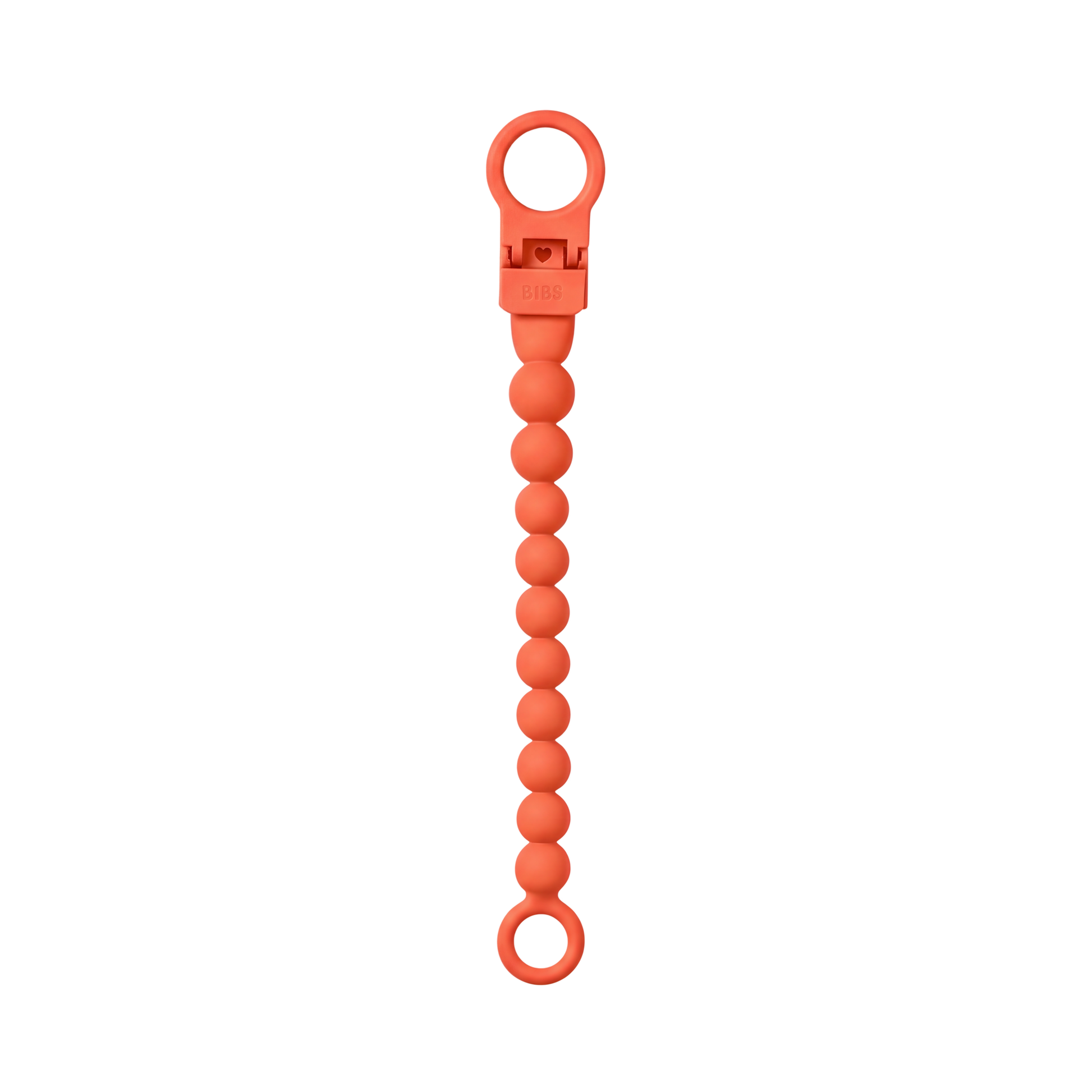 Pacifier Clip Beaded - Tango