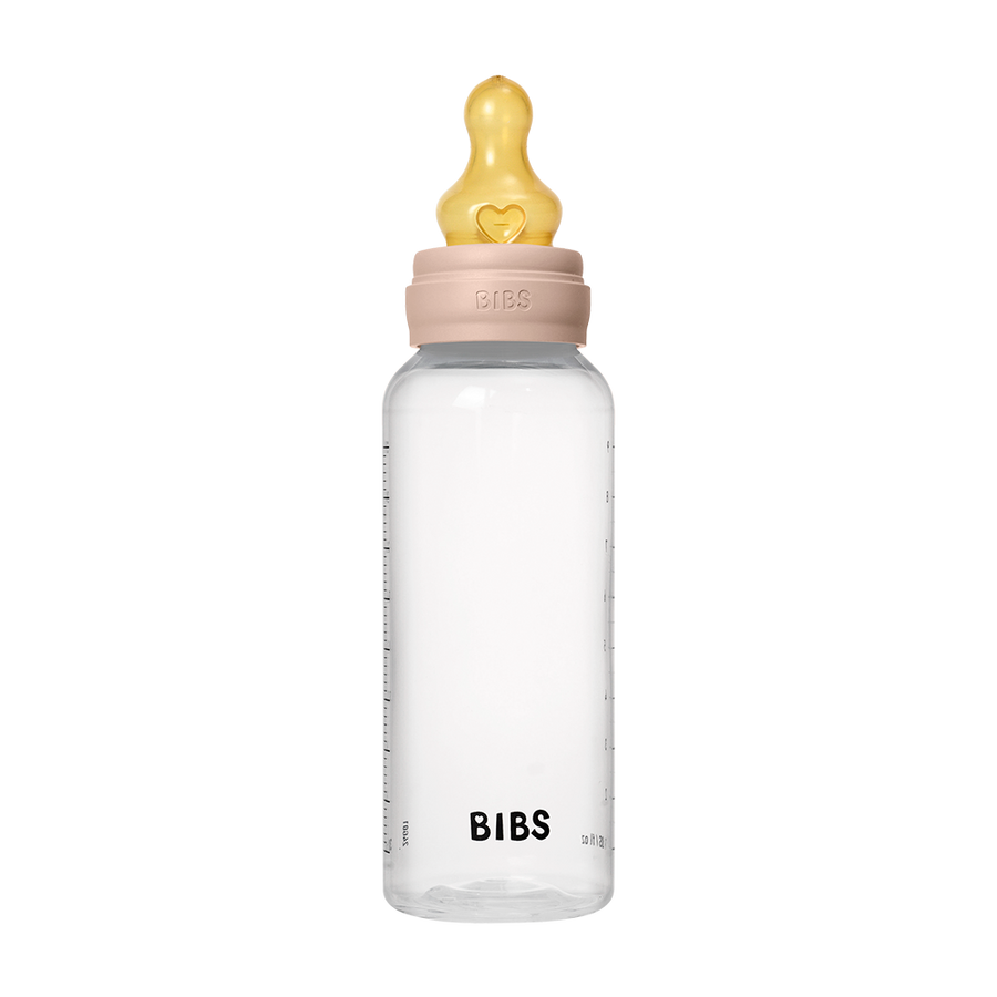 Baby BPA-fri PP Sutteflaske Sæt 270 ml Latex – Blush