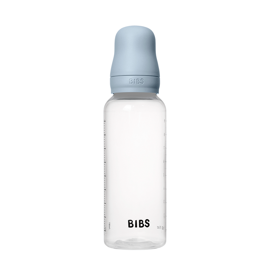 Baby BPA-freies PP-Flaschenset 270 ml Silikon - Baby Blue