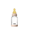 Baby Glass Bottle Boheme Set 120ml Latex - Blush - BIBS