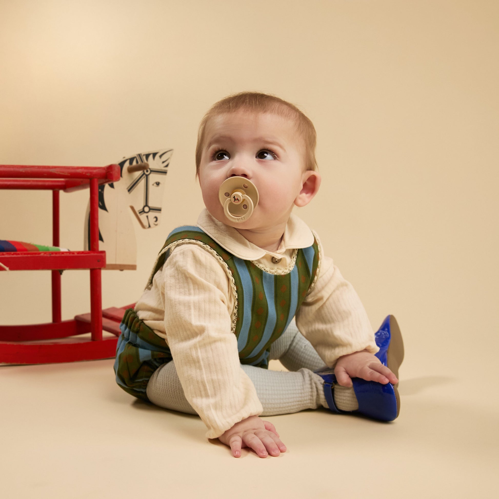 Colour Holiday Horse Pacifier - Vanilla