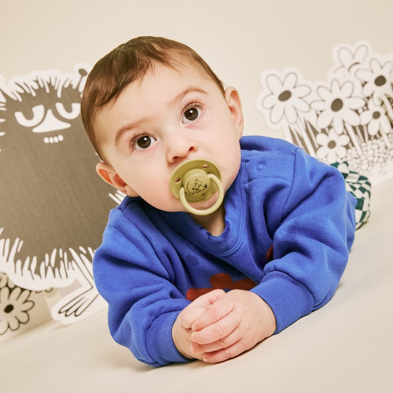 BIBS x Moomin De Lux Pacifiers 2 Pack Stinky - Ivory/Khaki