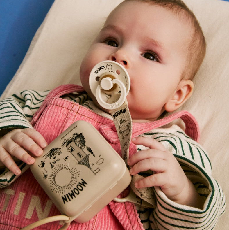 BIBS x Moomin Soothe & Go Gift Set - Vanilla