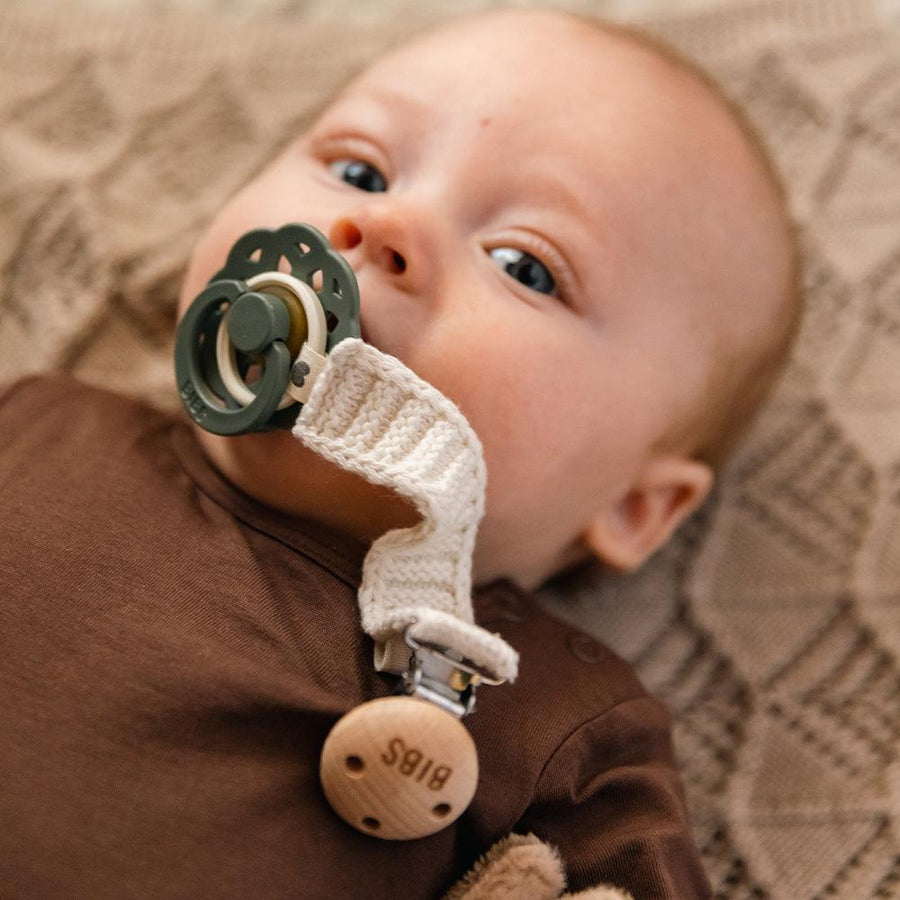 Corrente de chupeta tricotado - Cloud